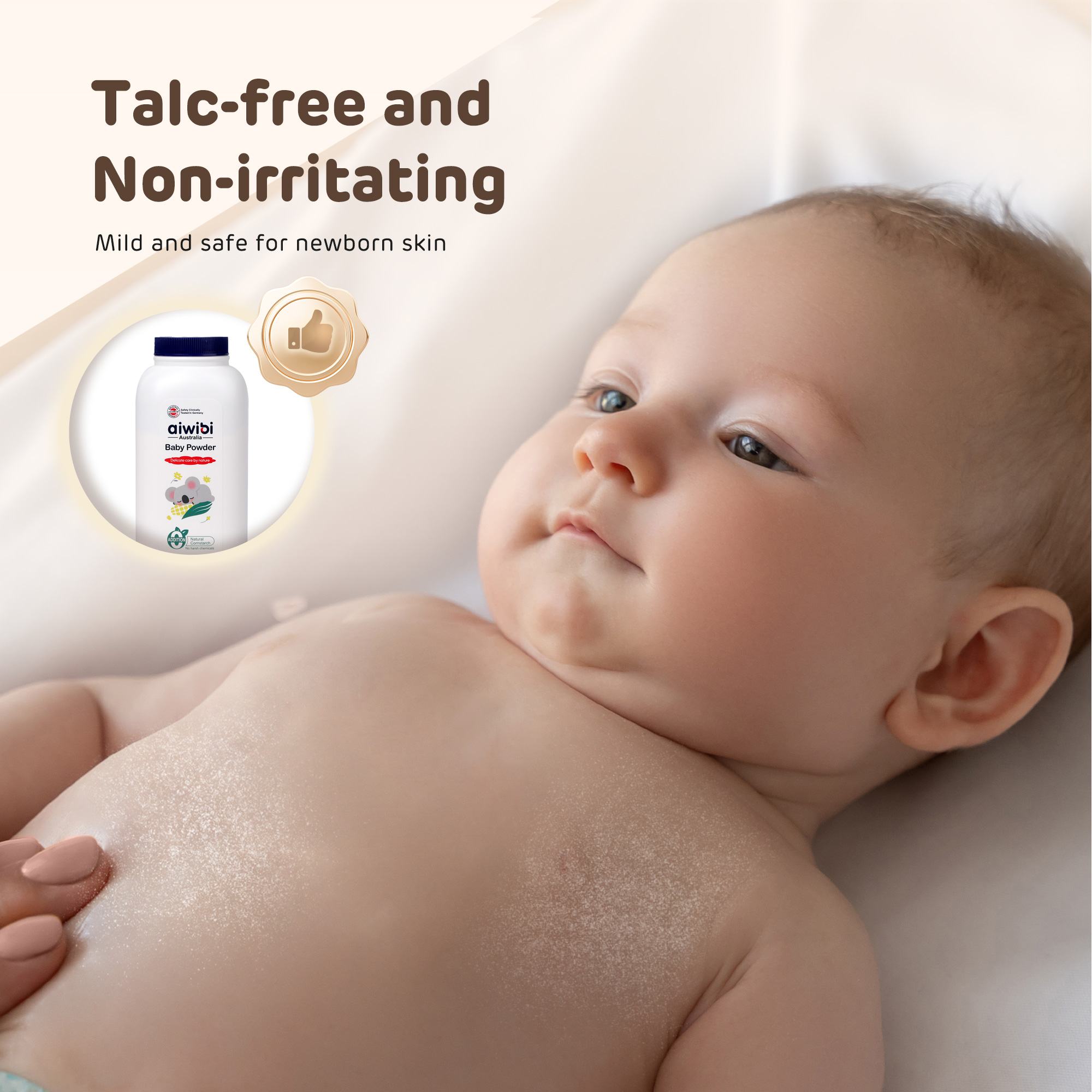 Poudre pour bébé (140g/200g)